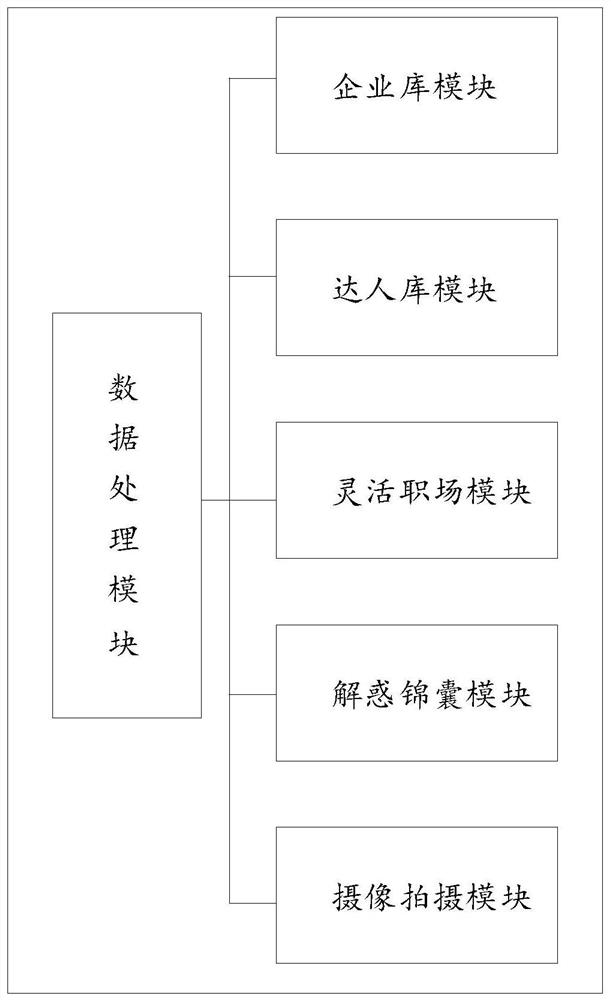 Talent database analysis system and method based on big data