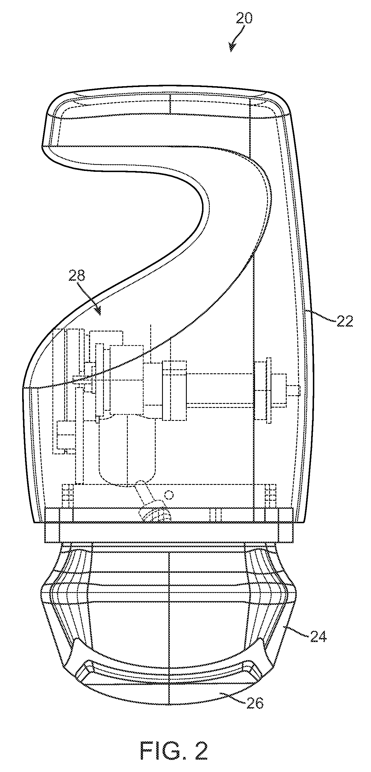 Therapy head for use with an ultrasound system