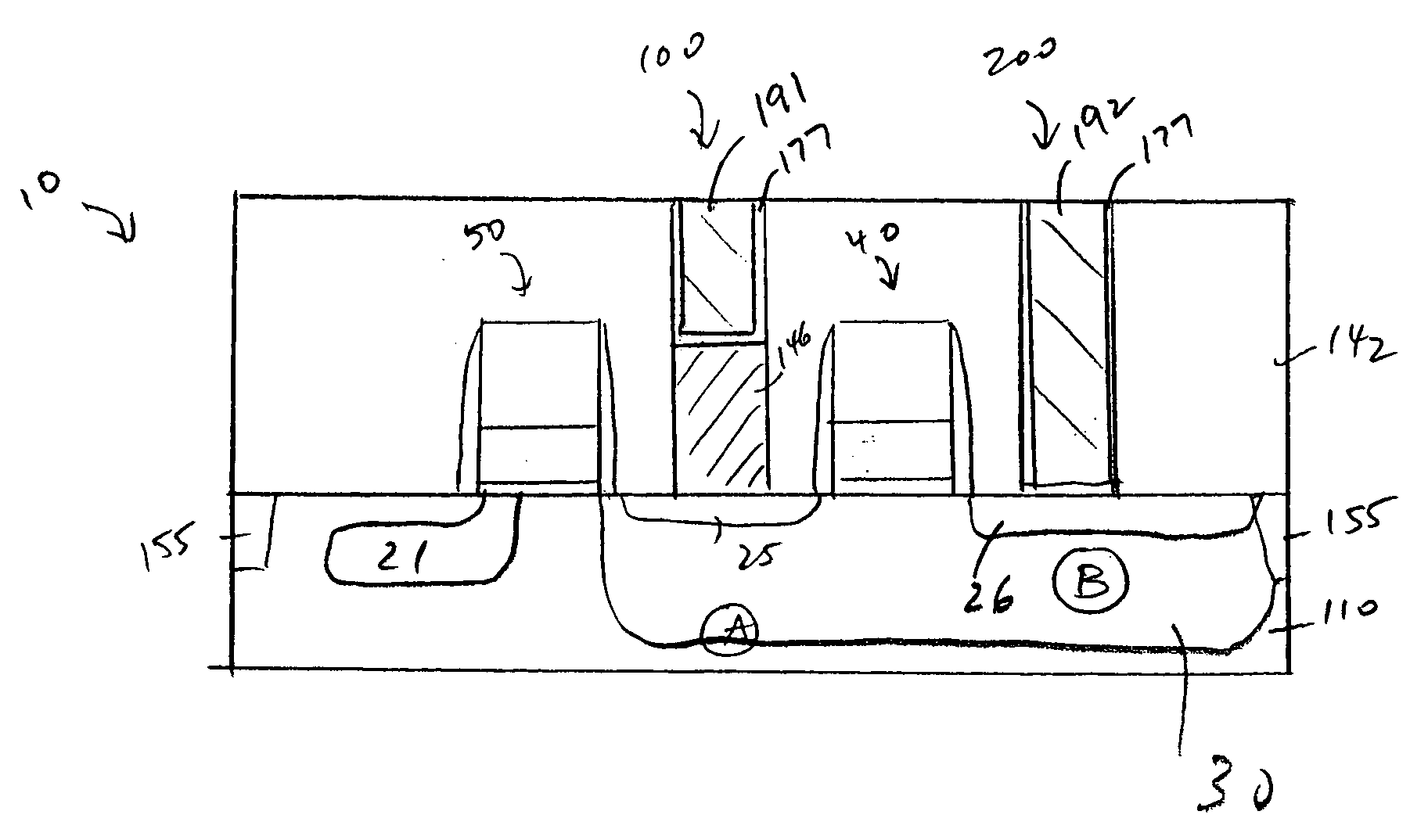 Contacts for CMOS imagers and method of formation