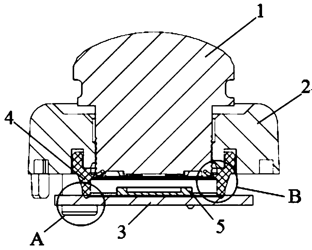 Vehicle-mounted camera module structure