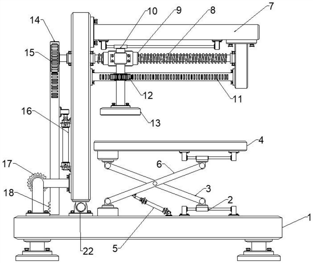 An automatic walking mechanism and a steel plate surface derusting device