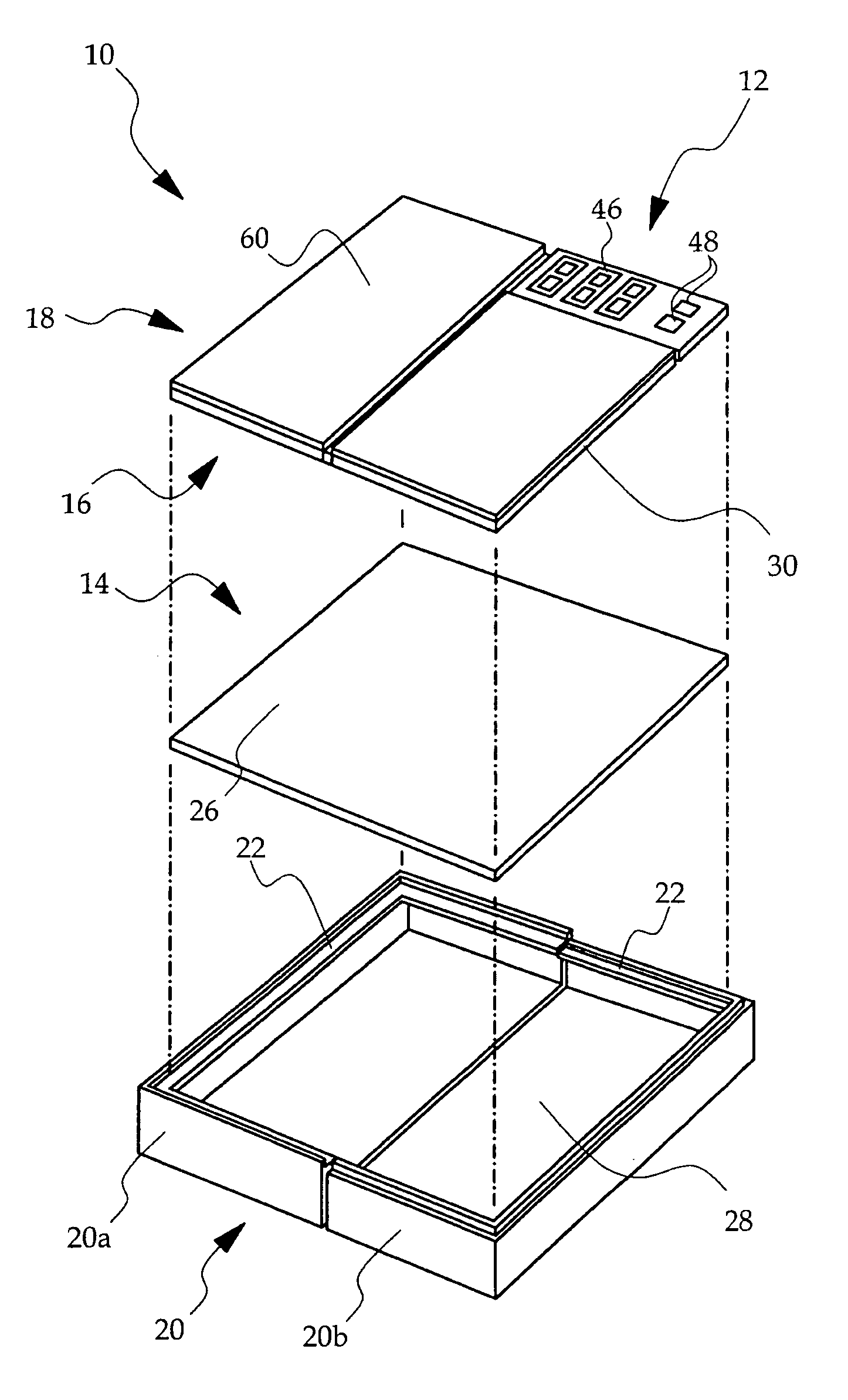 Folding digital scale