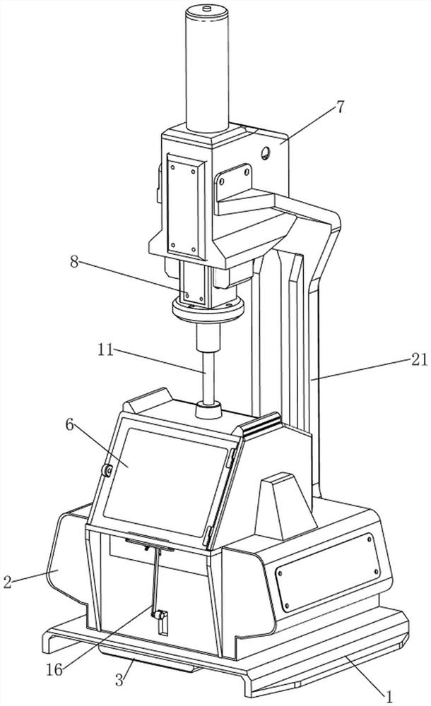 Preliminary outer surface layer grinding treatment equipment for lens processing