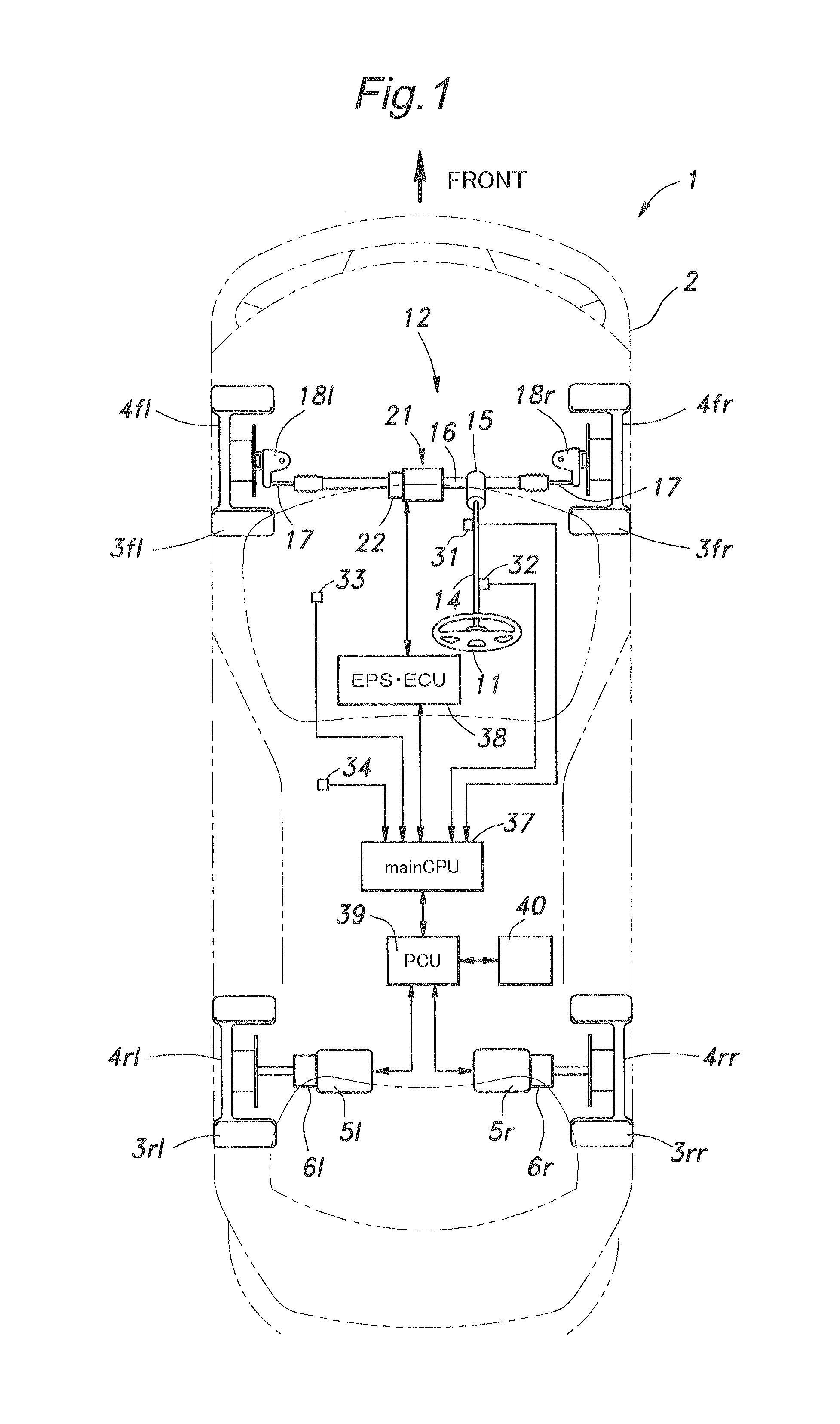 Vehicle steering system