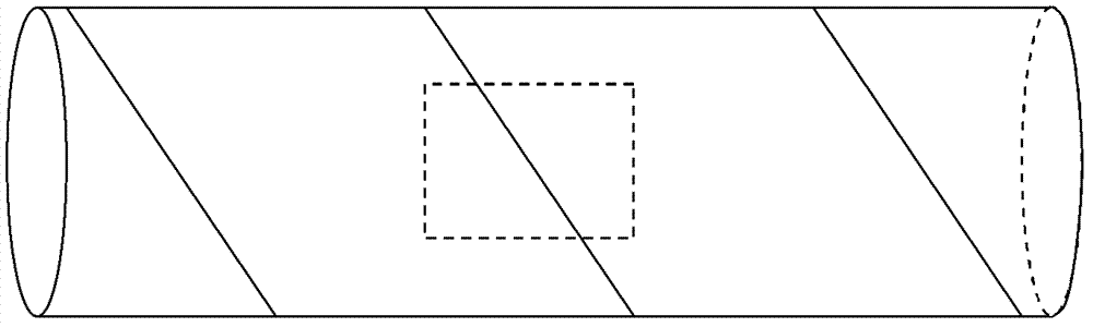 Machining and manufacturing method for spiral weld defects of pipelines