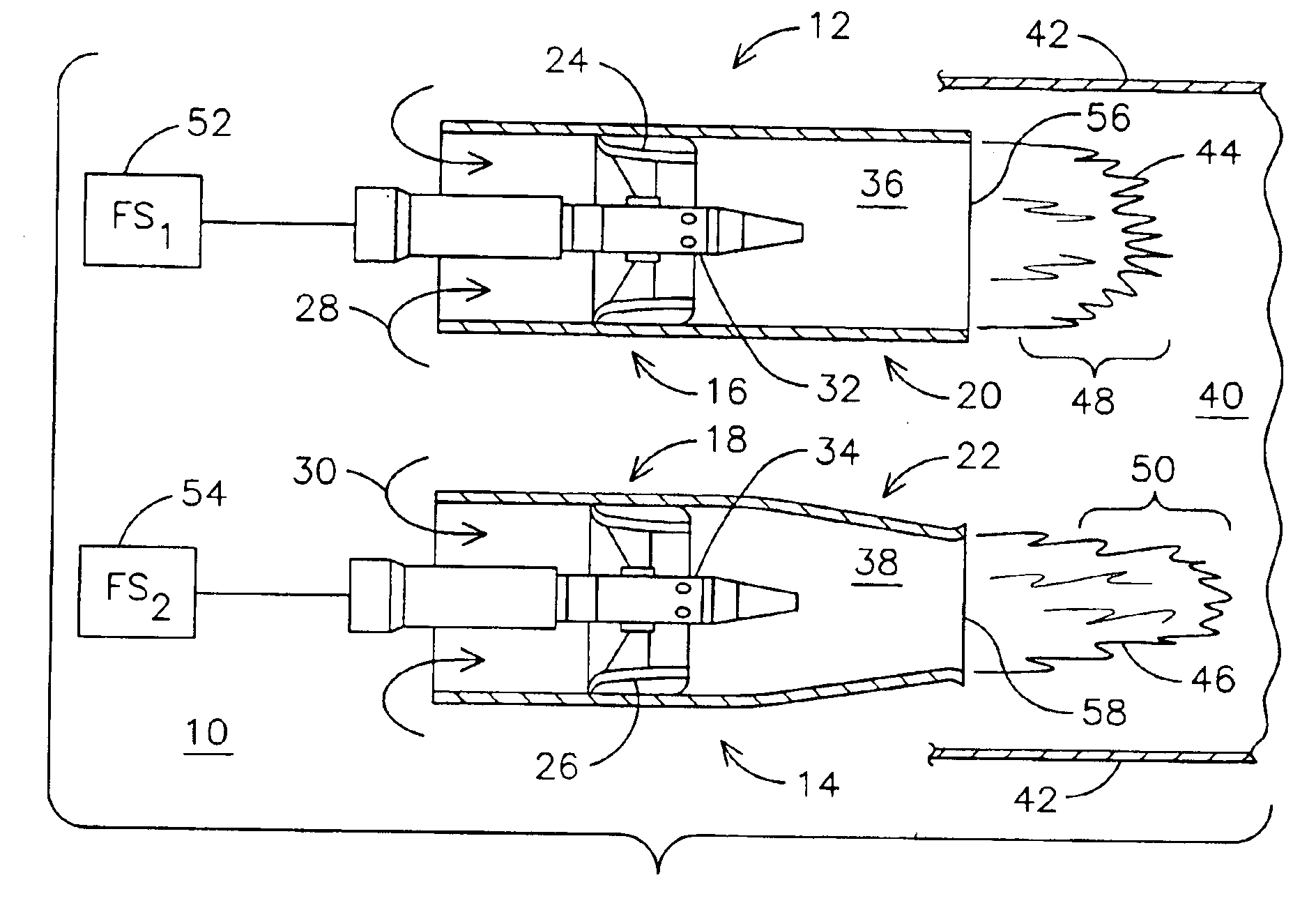 Gas turbine combustor having staged burners with dissimilar mixing passage geometries