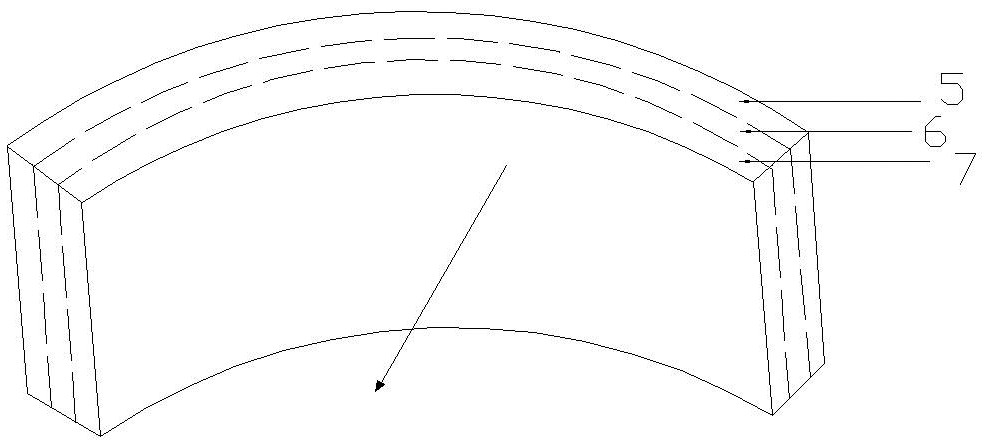 Manufacturing method of single-curved-surface silicon-based micro display