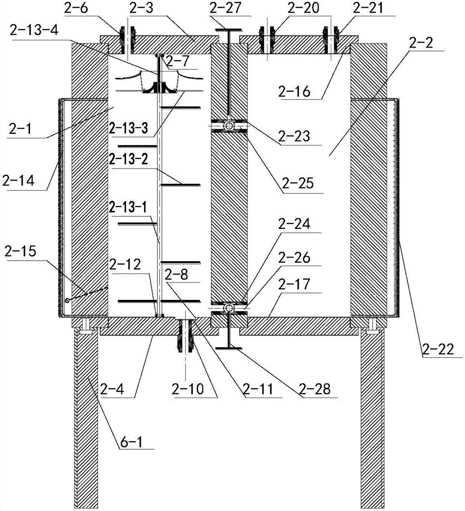 Constant-pressure grouting-water supply pneumatic combined servo control system for test