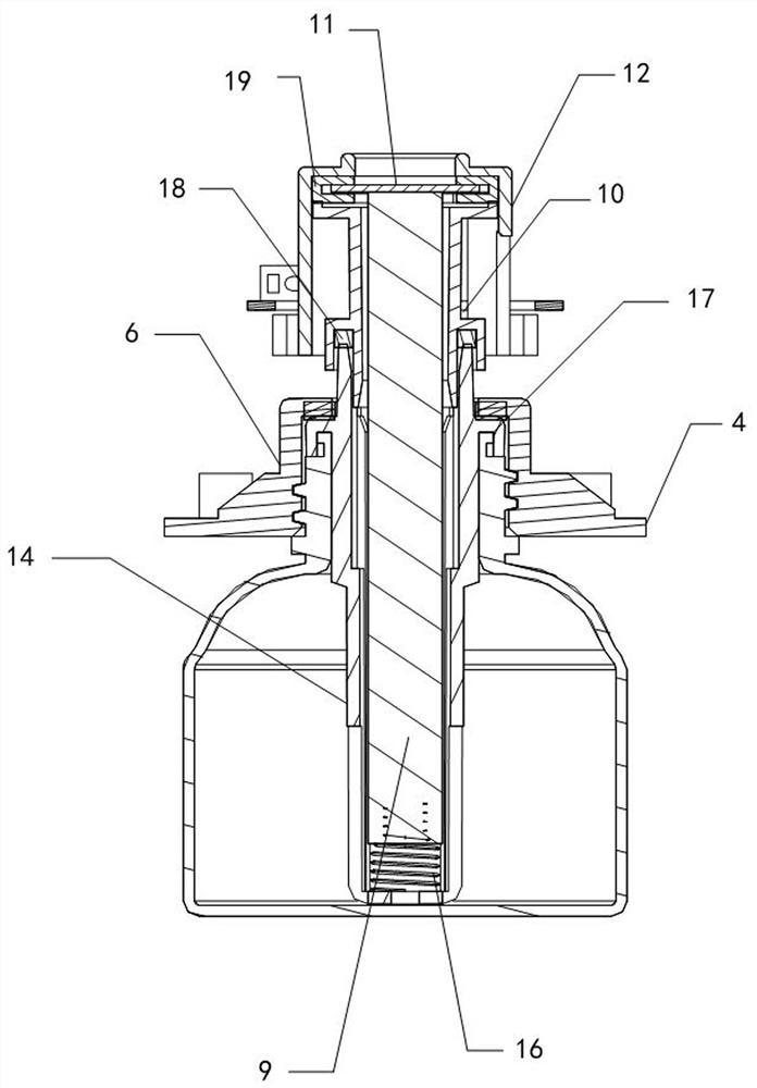 Portable mobile atomization mosquito dispeller