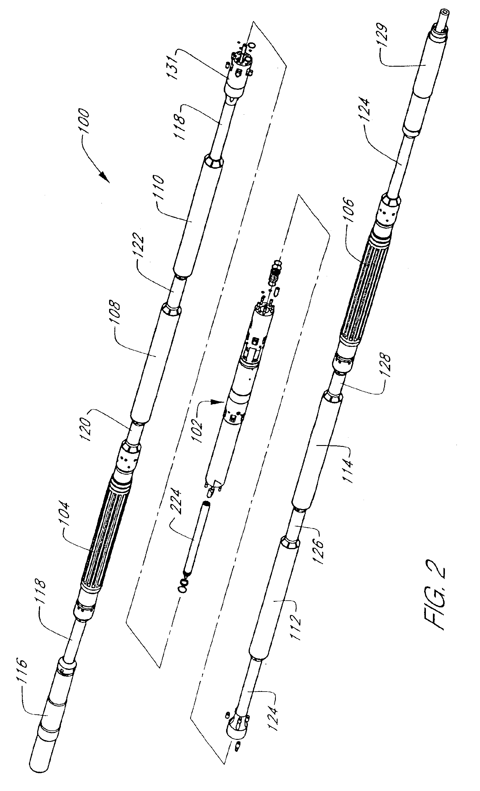 Electrically sequenced tractor