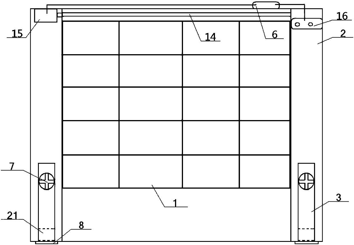 High-stability tennis wall