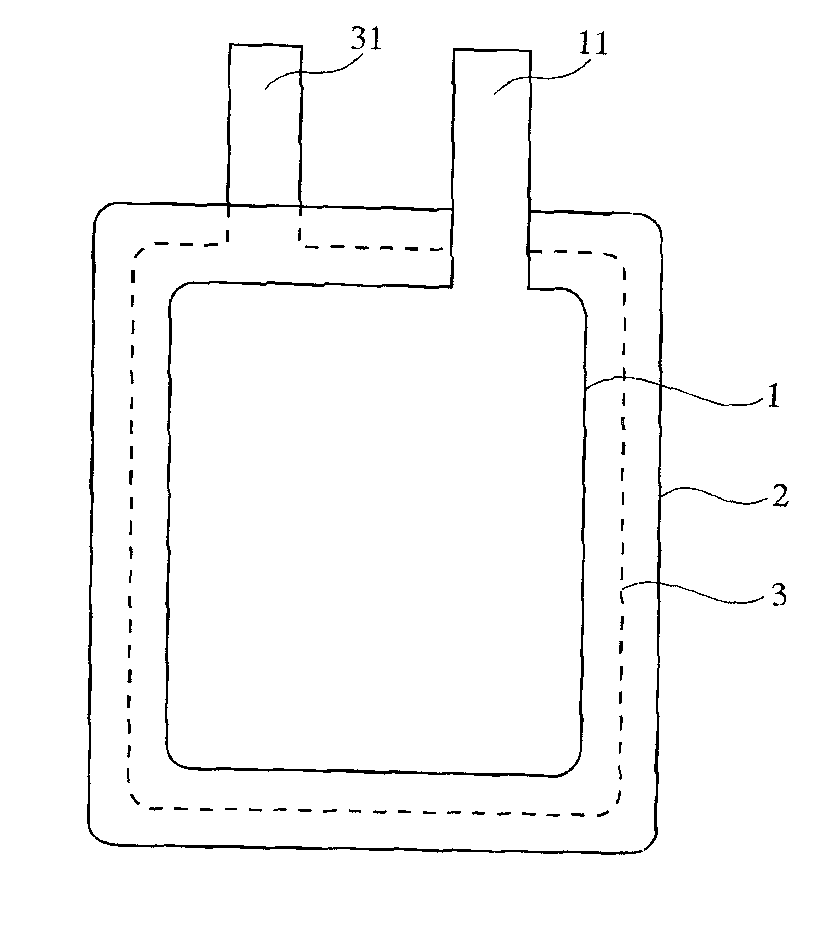 Electrolyte composition with a molten salt and crosslinked polymer