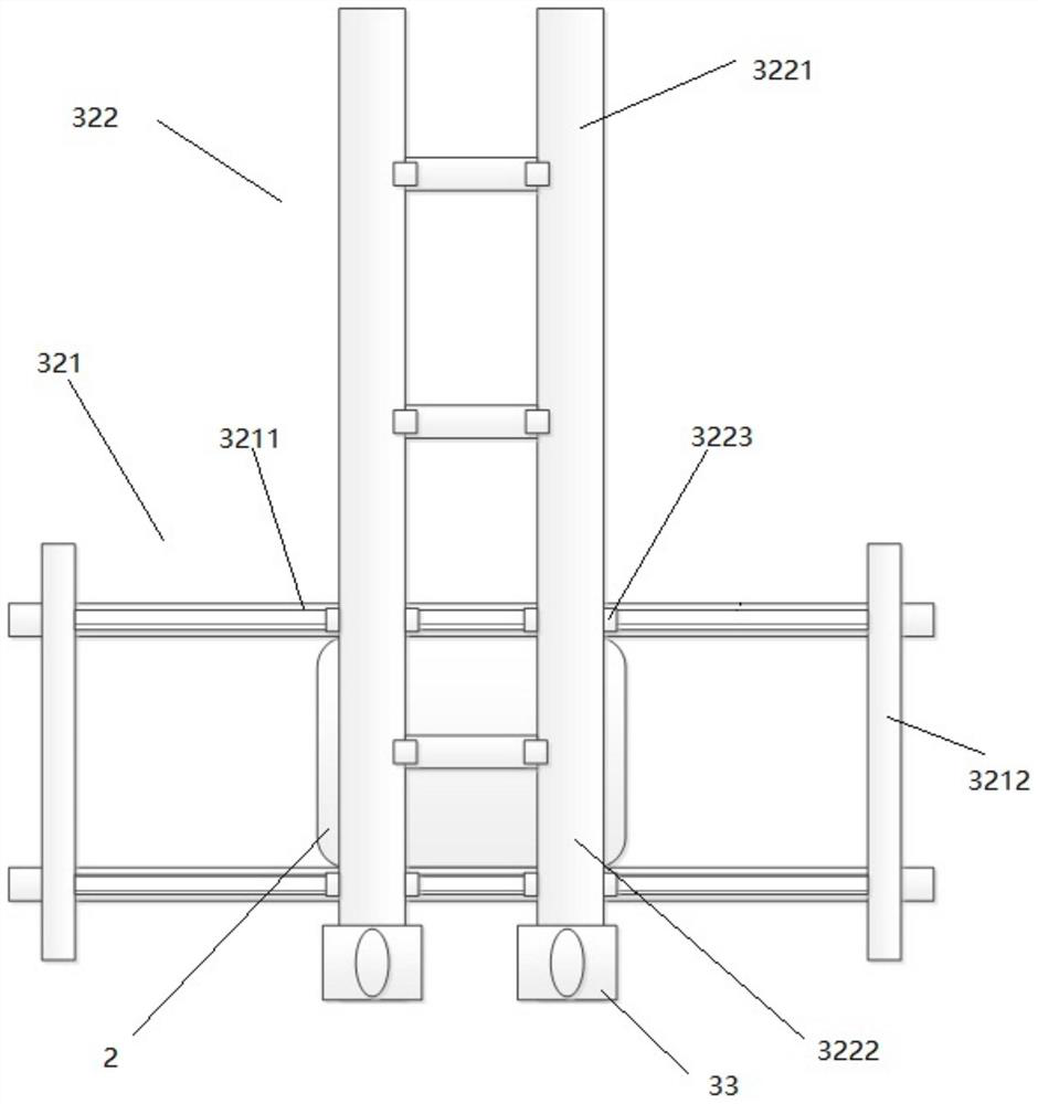 Self-climbing type installation system of steel cable tower