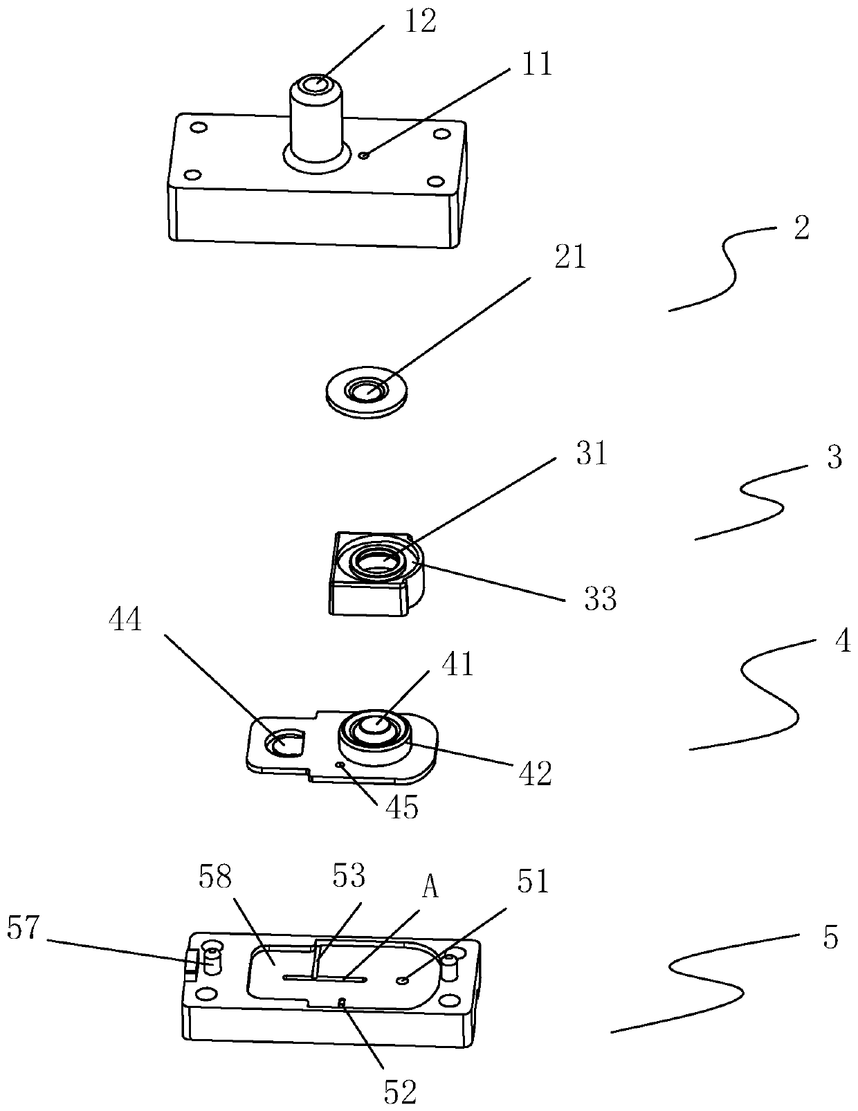 Rapid pressure release valve and integrated type diaphragm pump adopting rapid pressure release valve assembly