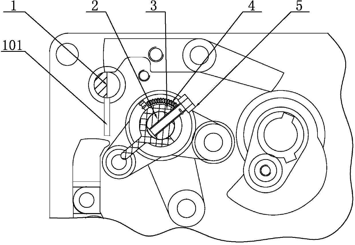 Switching-on interlocking device and method for preventing interlocking failure