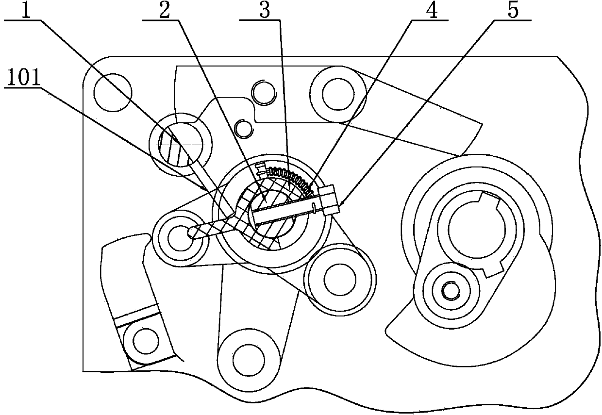 Switching-on interlocking device and method for preventing interlocking failure