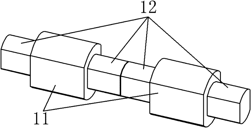 Permanent magnet and low-frequency rotating constant-strength magnetic field treatment device employing the same