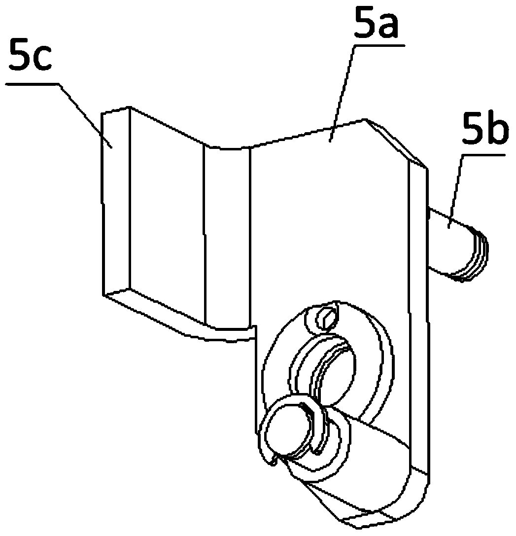 Rail transit platform screen door lock and rail transit platform screen door