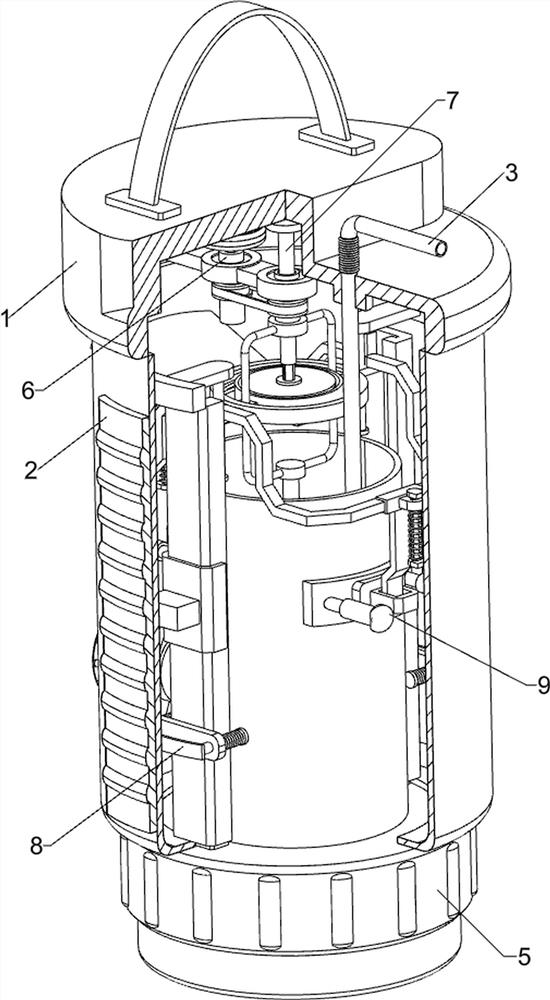 Accelerated dissolution device convenient for gastrointestinal medication