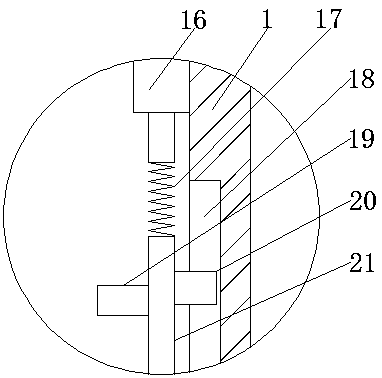 Mixing device used for food processing