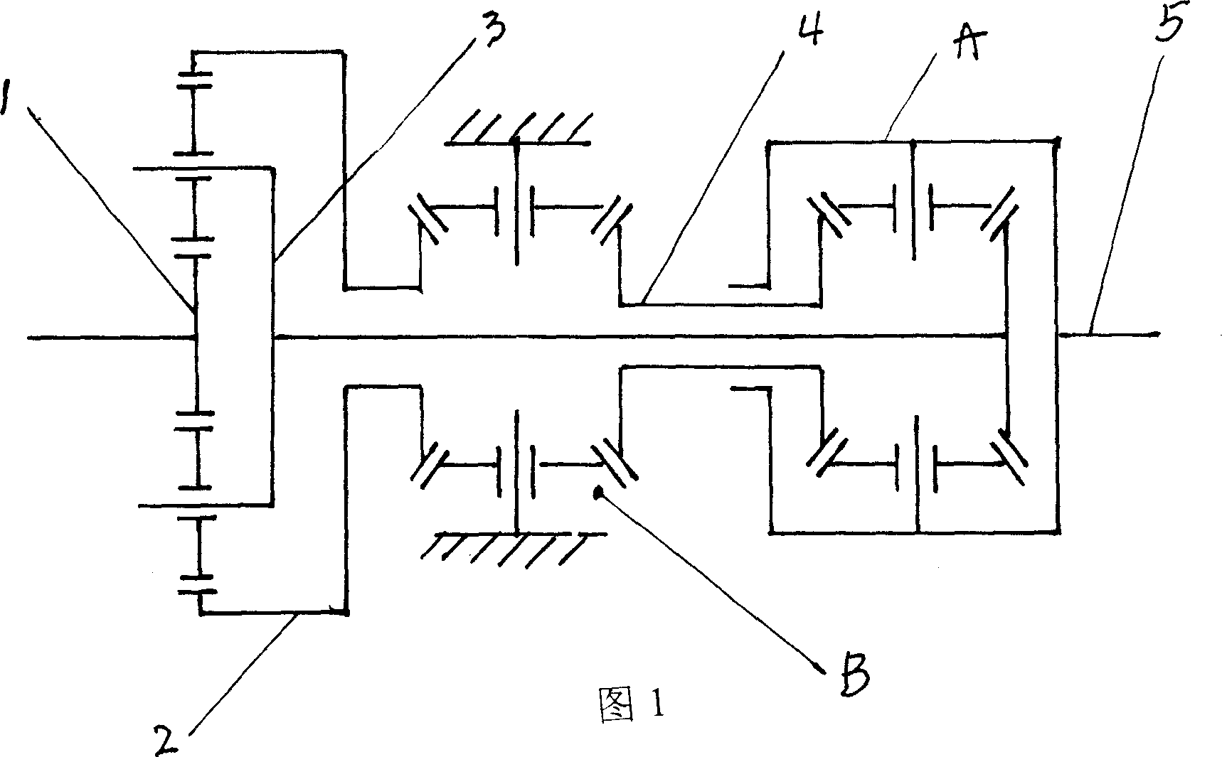 Mechanical stepless automatic transmission