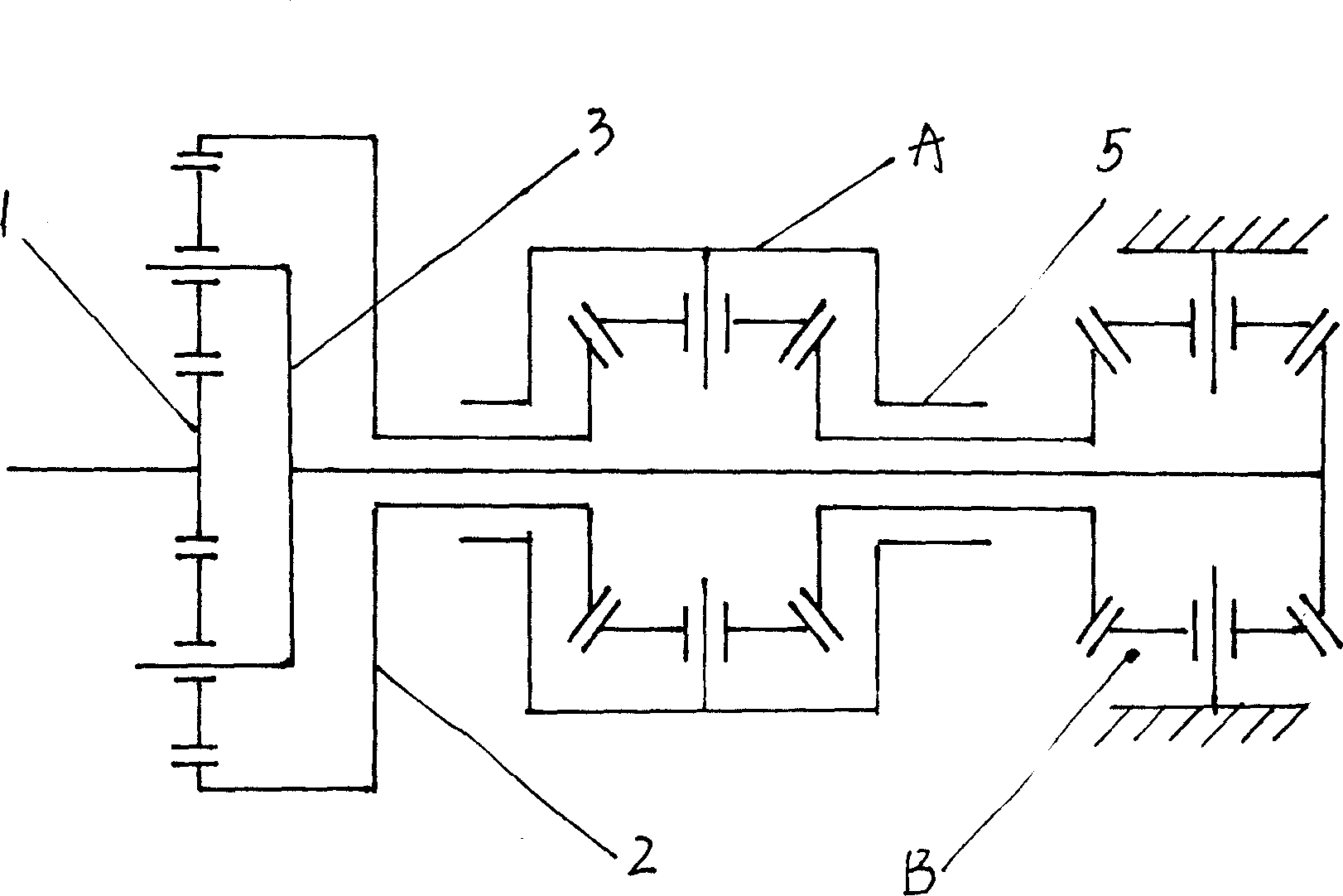 Mechanical stepless automatic transmission