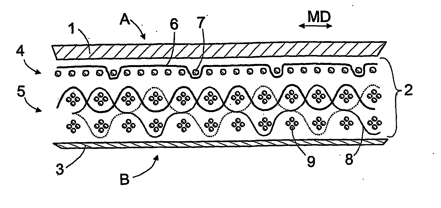 Method of manufactring a press felt, and a press felt, with the shape of a closed loop