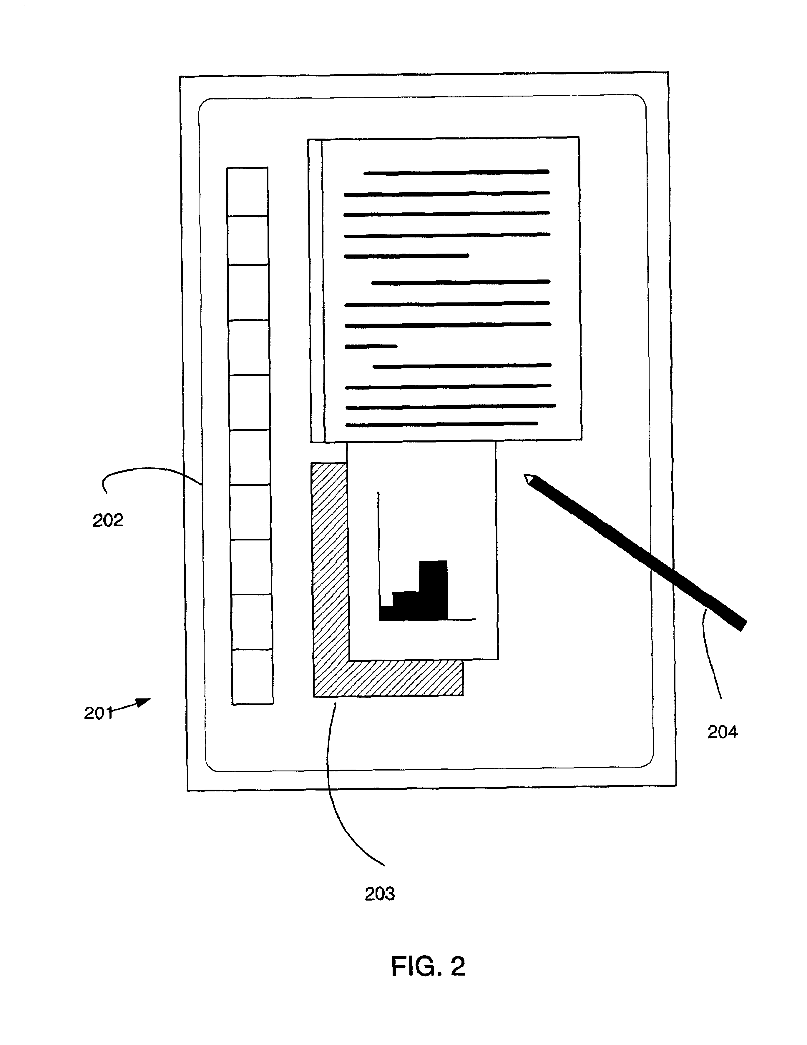 Method and apparatus for managing input focus and z-order