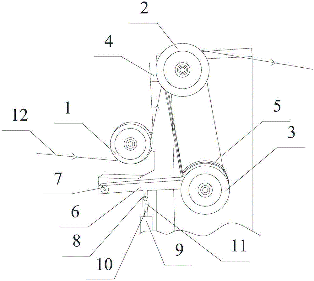 Auxiliary tool for drawing machine