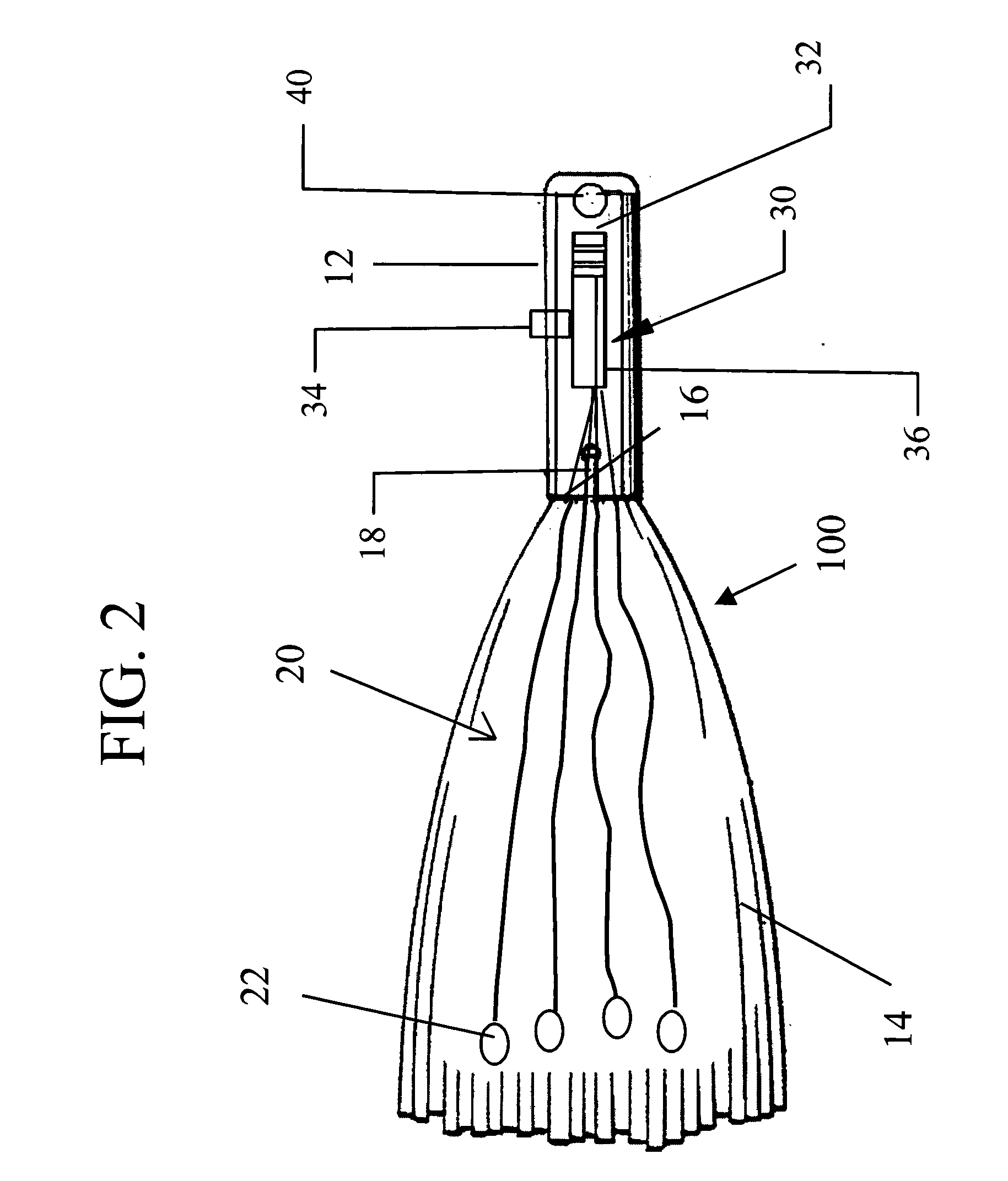 Illuminating pompon