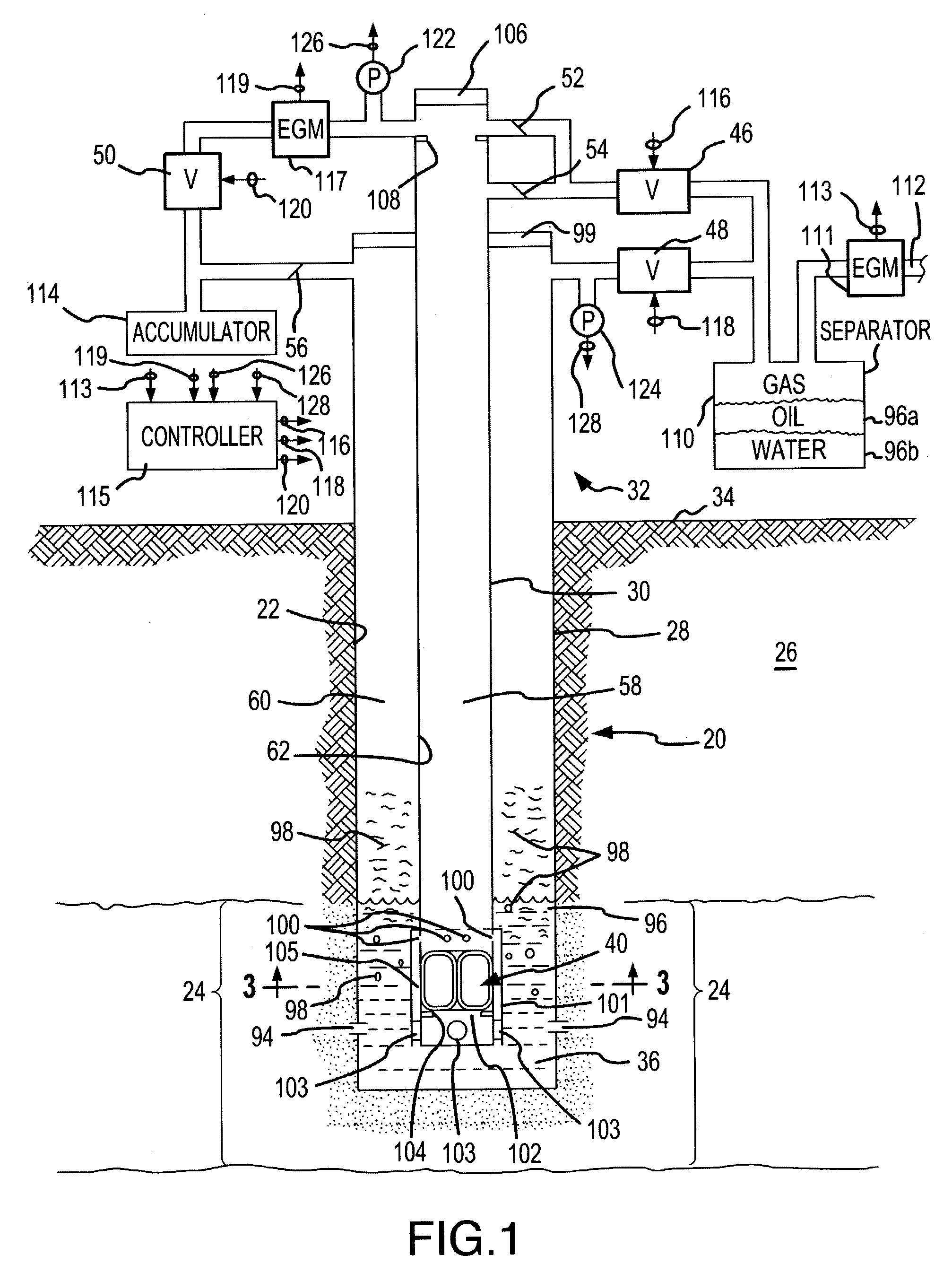 Method and apparatus using traction seal fluid displacement device for pumping wells