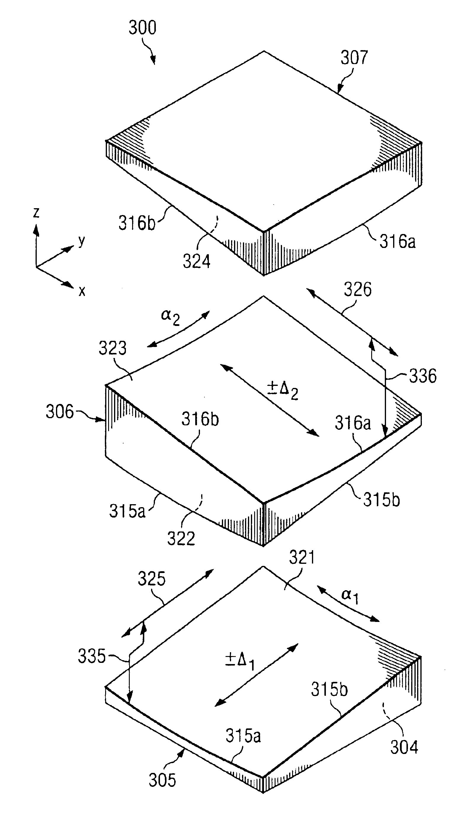 Variable height thermal interface