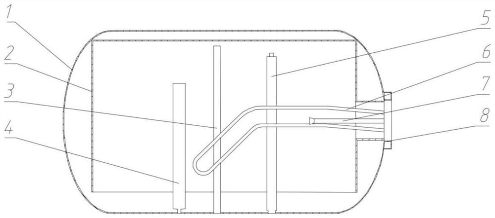 Heat shield device for improving energy efficiency of water storage electric water heater