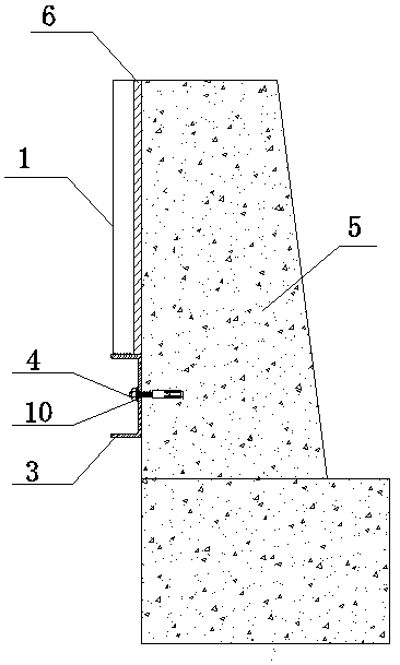 Supporting reticulated shell of a concrete spherical shell structure and its construction method