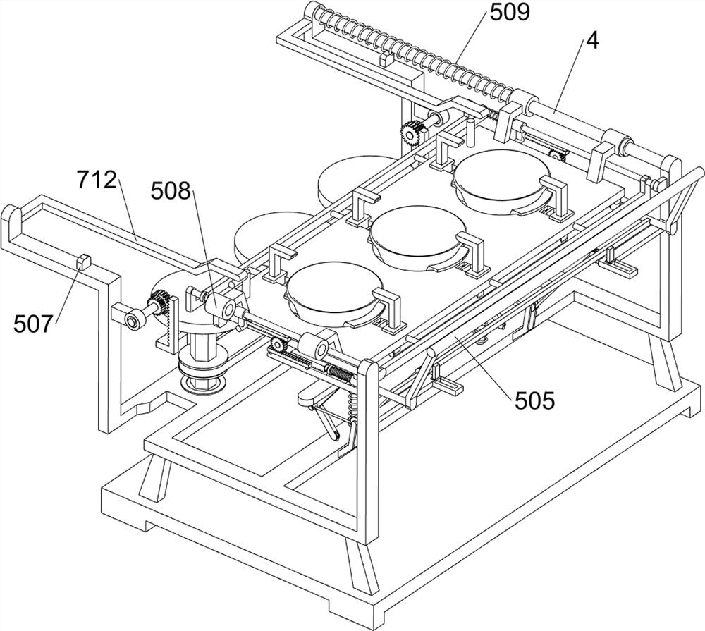 Plastic bowl bottom burr polishing equipment