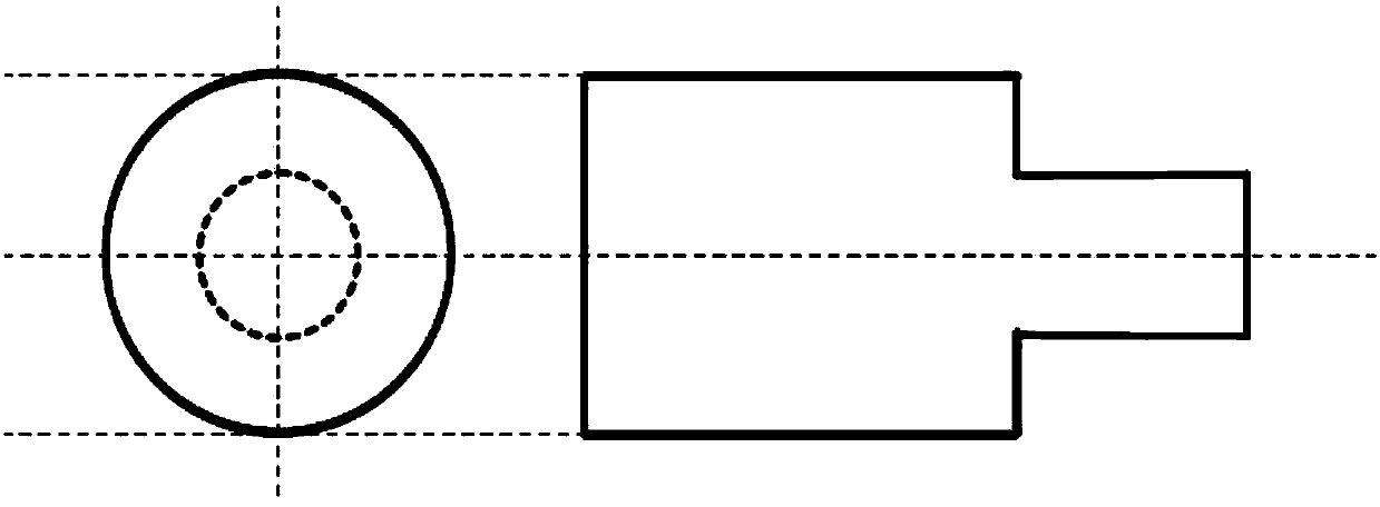 Flat-loaded probe device for high-speed flow field plasma parameter diagnosis