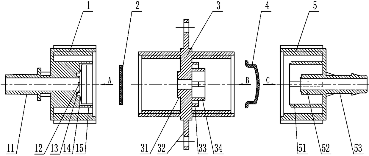 Double diaphragm steady flow anti-drip valve