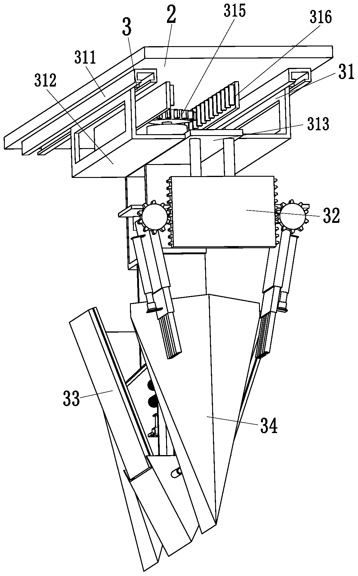 A robot for automatic processing of aluminum-plastic panels