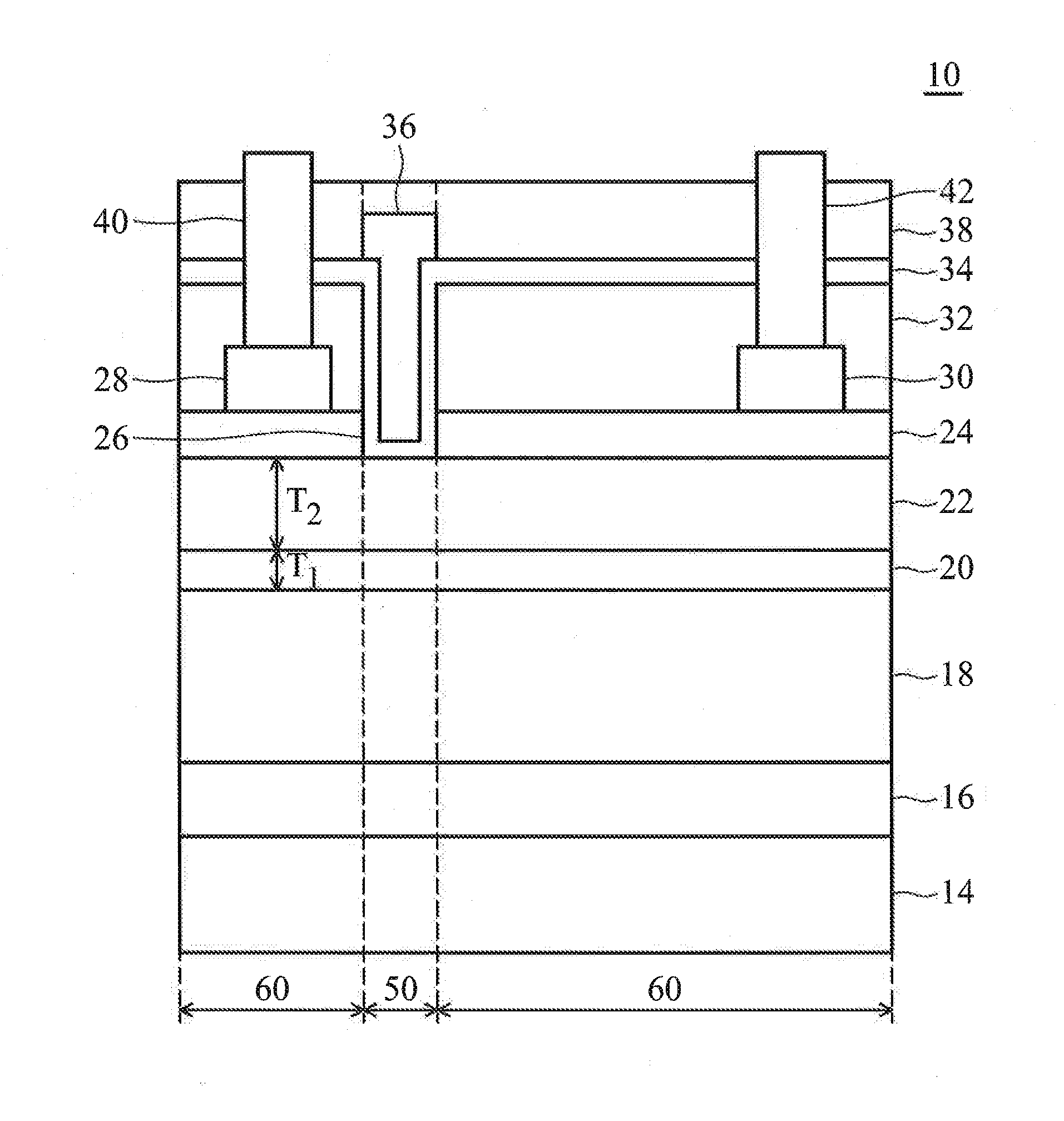 Field effect transistor device