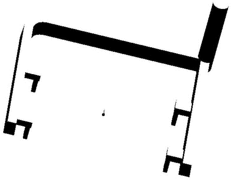 Method for casting air cylinder cover of diesel engine for chiller-free ship