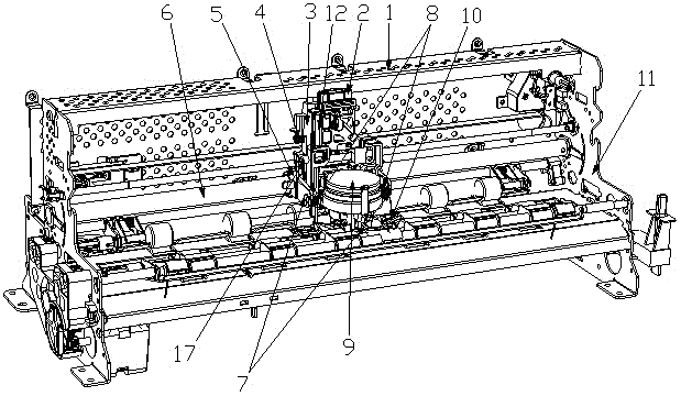 A printing method and device for automatically adjusting the printing gap