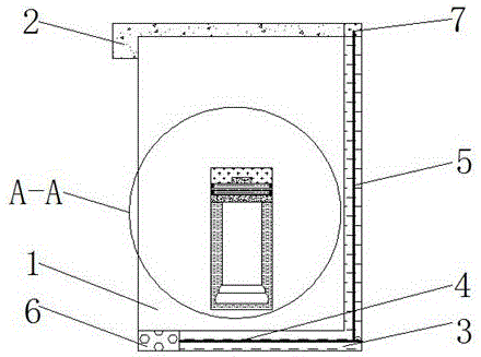 Anti-aging and abrasion-proofing type medical recycling bin