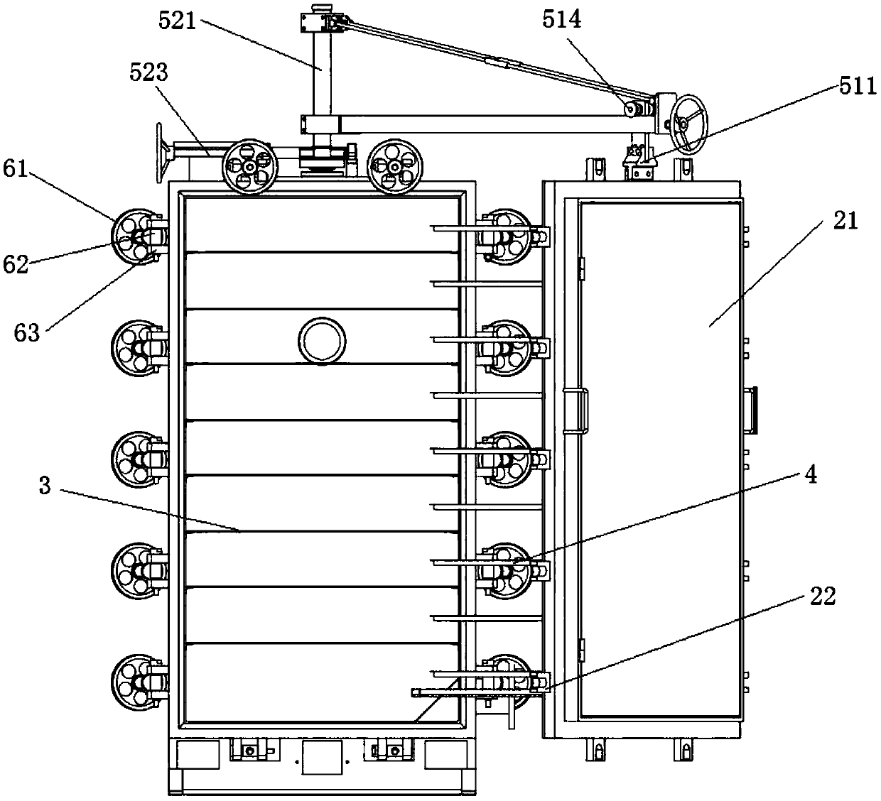 Electrochemical water treatment device