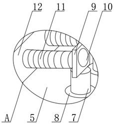 A cable connection protection device for electric power engineering and its application method