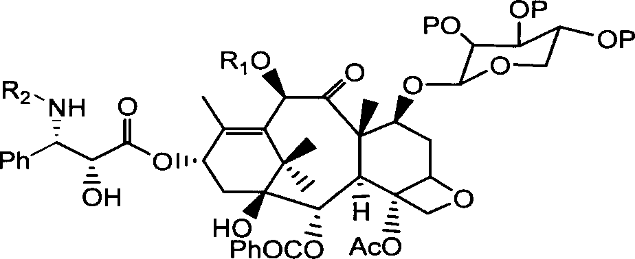 Preparation of 10-deacetyl 7-xylose baccatin or 7-xylose baccatin