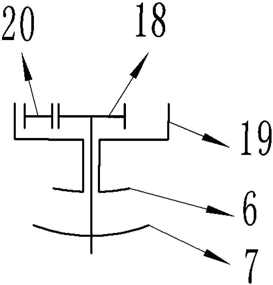 A sand mixer with enhanced primary mixing function