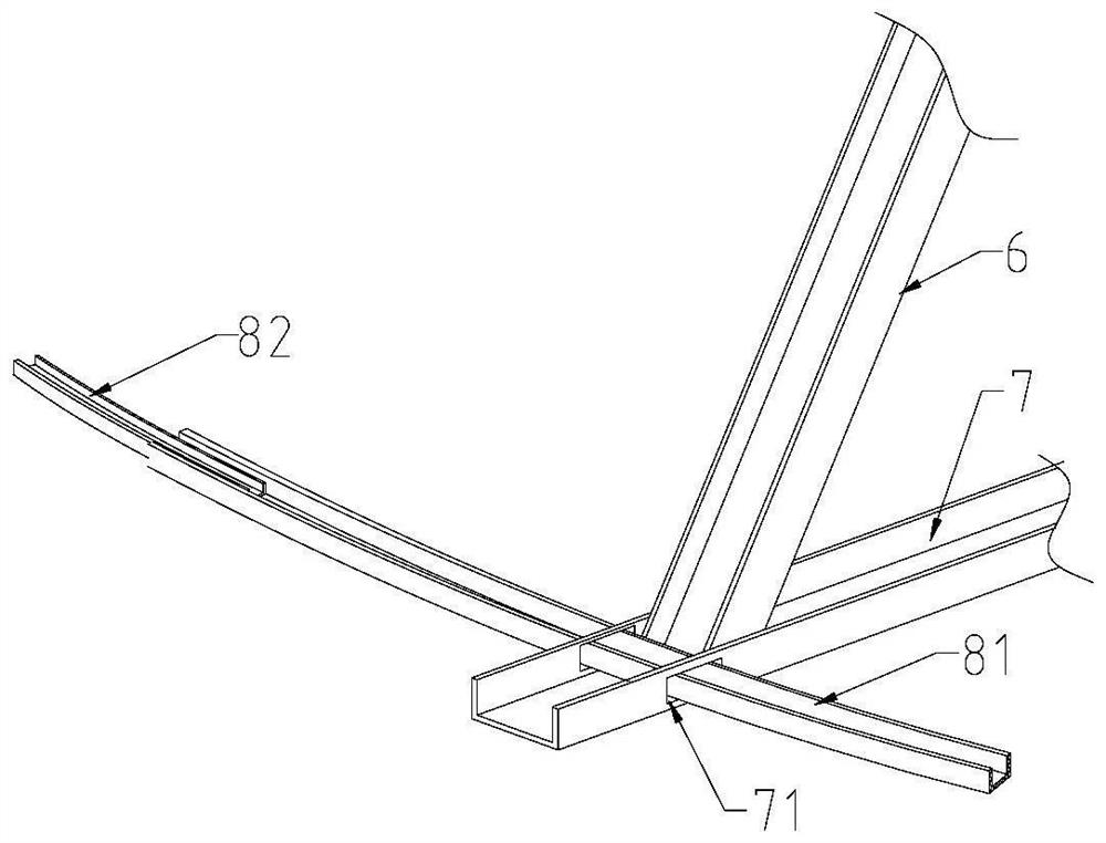 Fabricated wall body included angle adjusting device and construction method thereof