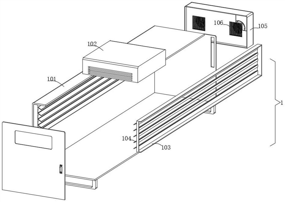 Food processing device for food baking and use method thereof