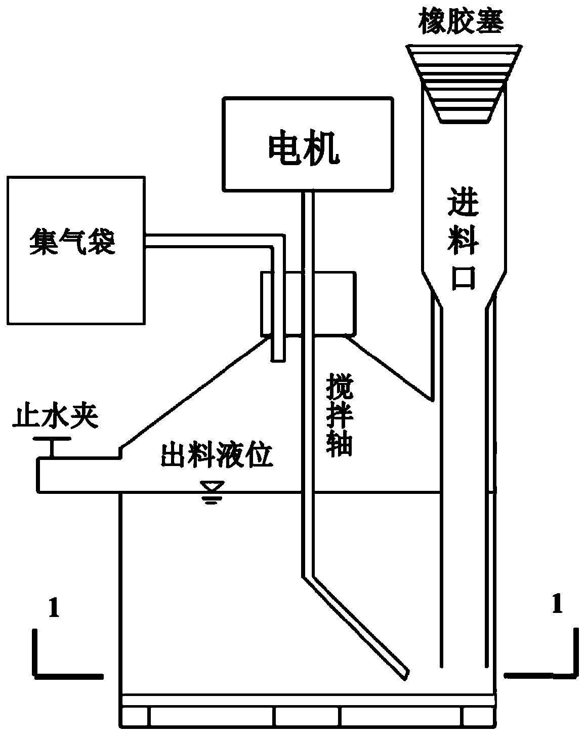 Method for enhancing production of methanol by using filter screen structure through anaerobic digestion of municipal sludge