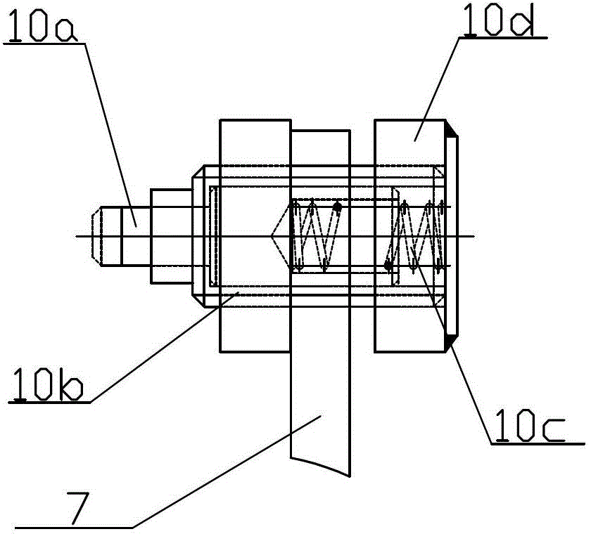 Full-automatic quantitative material taking device